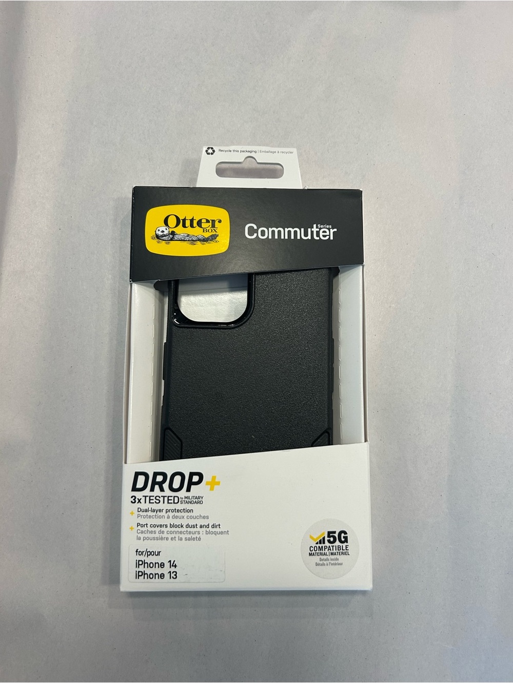 NWT OtterBox Commuter Series Black Protective Case for iPhone 13/14